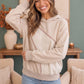 In Stitches Hoodie in Sand