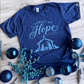A Thrill of Hope Tee - Navy