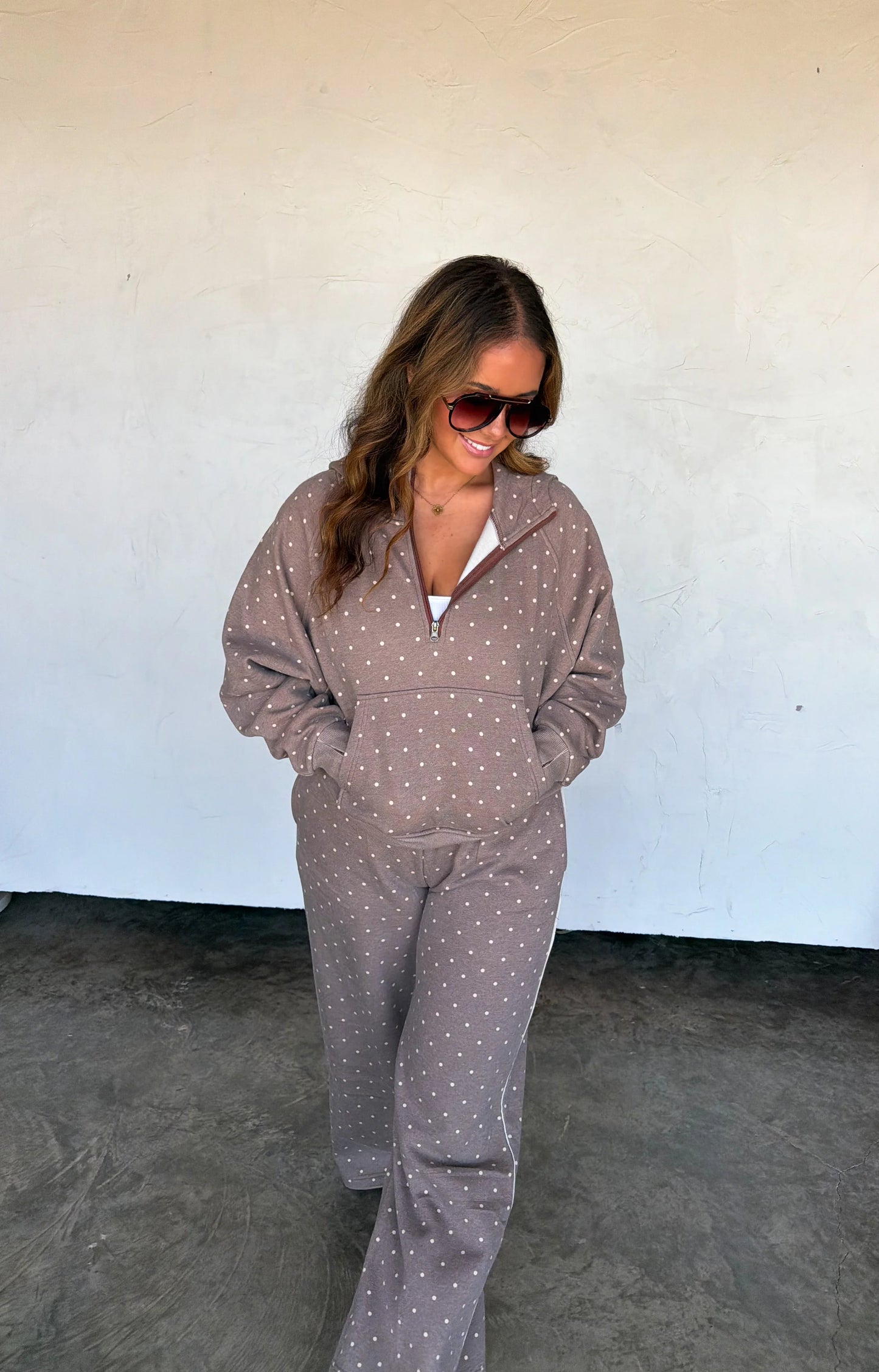 PREORDER: Polka Dot OR Stripe Weekender Hoodie // ETA Oct - early Nov