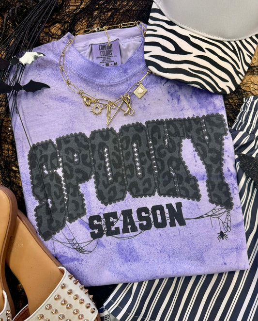 PREORDER: Spooky Season Leopard COLORBLAST Tee