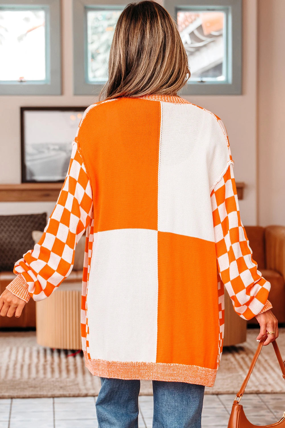 DEAL PRICING // PREORDER // Fall Checkered Cardigan // ships in about 3-4 weeks