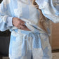 SHIPS FREE TODAY // Sky Blue Patchwork Floral Print Two Piece Set