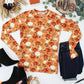 Blair Long Sleeve Top - Spooky Autumn