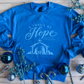 A Thrill of Hope Sweatshirt - Blue