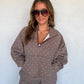 PREORDER: Polka Dot OR Stripe Weekender Hoodie // ETA Oct - early Nov