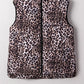 SHIPS FREE TODAY // Quilted Leopard Puffer Vest