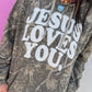 SHIPS FREE TODAY // Jesus Loves You Camo Hoodie