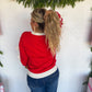 WKND DEAL//PREORDER: Deck the Halls Bow Sweater // ETA Oct - early Nov