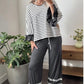 Gray Stripe — full look