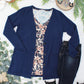 Cori Cardigan - Navy