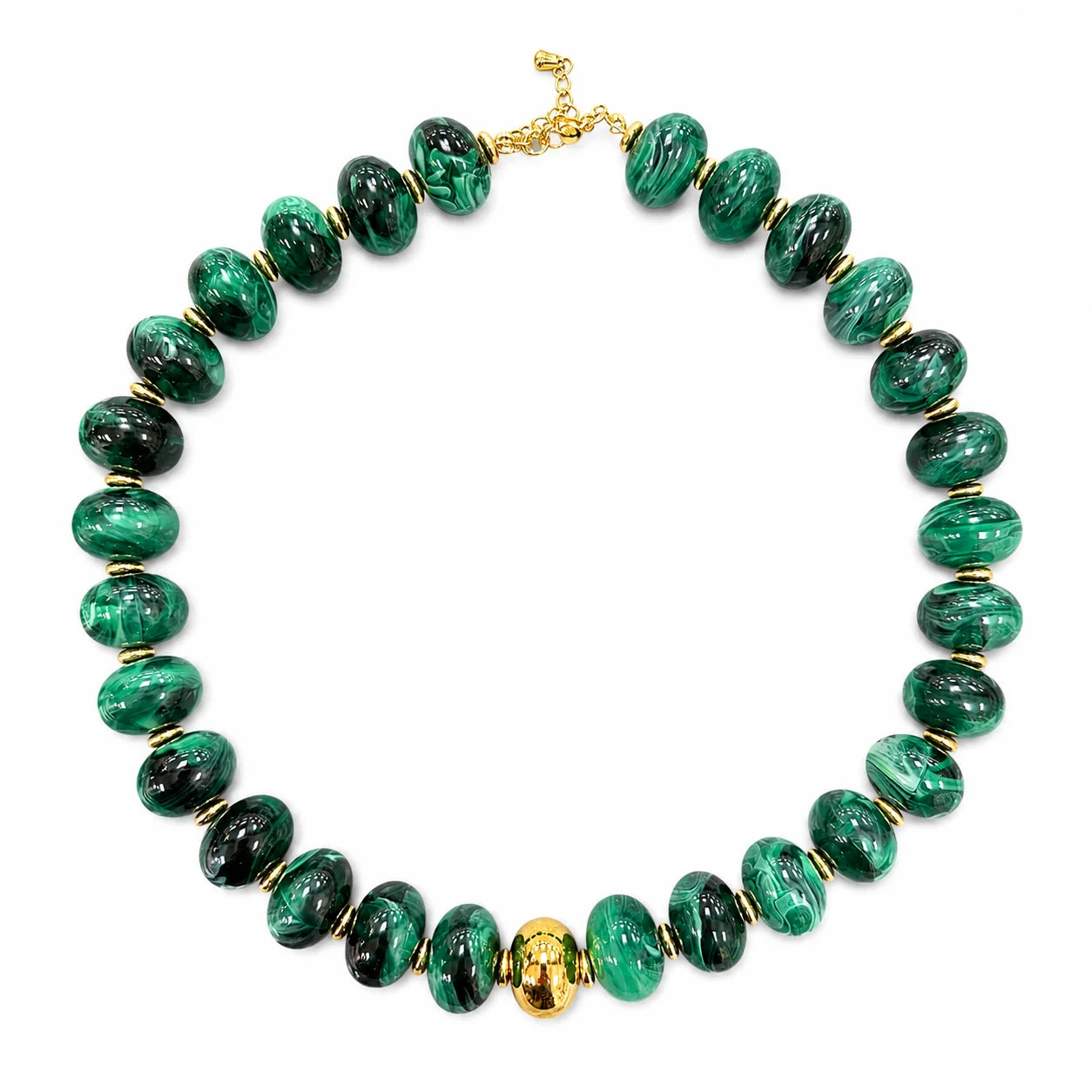 SHIPS FAST // Beaded Necklaces - Multiple Colors with Gold Heart // ships in about a week