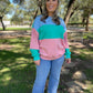 Colorblock Pullover