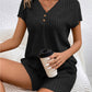 Sia Ribbed V-Neck Top and Shorts Set