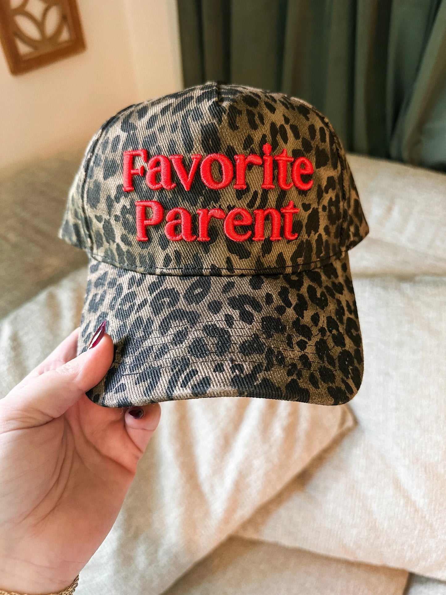 PREORDER: Favorite Parent Leopard Cap // ships in 1-2 weeks