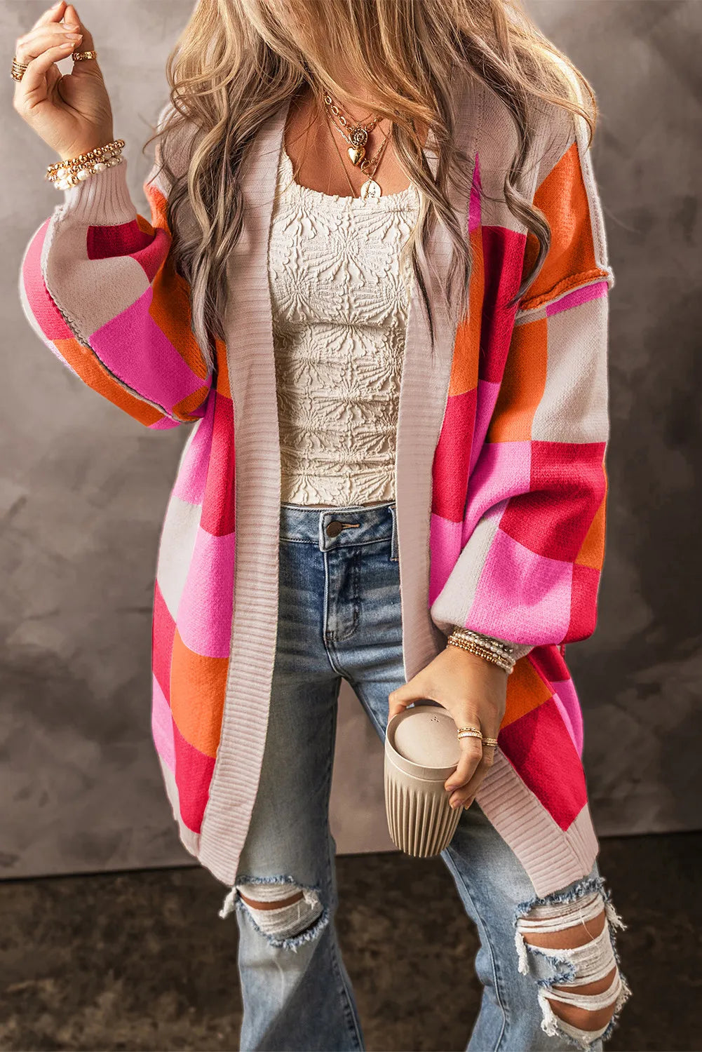 FREE SHIP TODAY //Pumpkin Pop Cardigan
