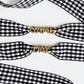 {custom} Word/Name & Color Gingham Shoe Laces / eta September