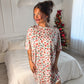 PREORDER: Short Sleeve Day Lounge Dress- Wild Tidings // eta early December