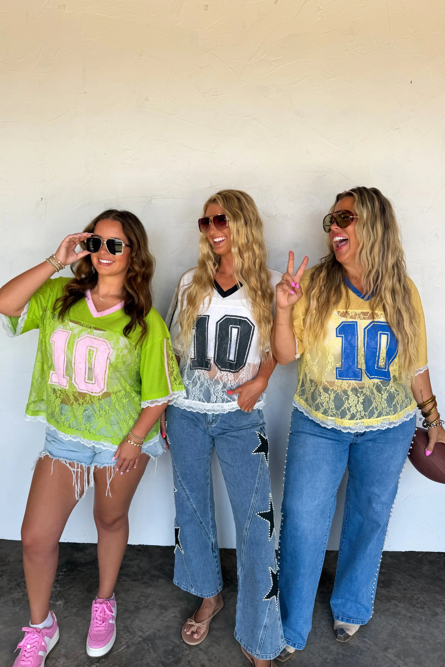 PREORDER: Bleacher Babe Lace Jersey  // eta September