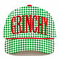 PREORDER: Grinchy Gingham Cap // eta early November