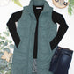 Harlow Long Vest - Teal