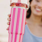 PREORDER: Bright Stripe 30 oz Tumbler // eta 2-3 weeks