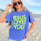 PREORDER: Jesus Loves You Neon Puff Tee