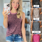 Printed Round Neck Tank