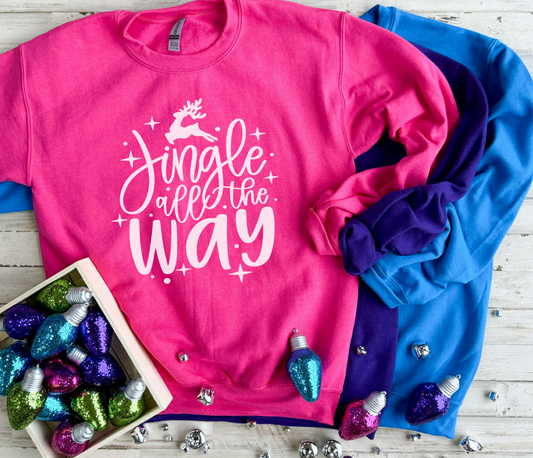 PREORDER// Jingle All the Way Sweatshirt — image img0
