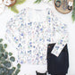 Alyssa Long Sleeve Top - Olive Meadow