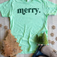 FLASH DEAL // PREORDER: Merry Tee // ships in about 2 weeks