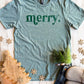 FLASH DEAL // PREORDER: Merry Tee // ships in about 2 weeks