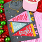 PREORDER: Merry and Bright Flags Tee or Long Sleeve Tee // ships in 2-3 weeks