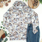 Soft Funnel Neck - Neutral Leaves