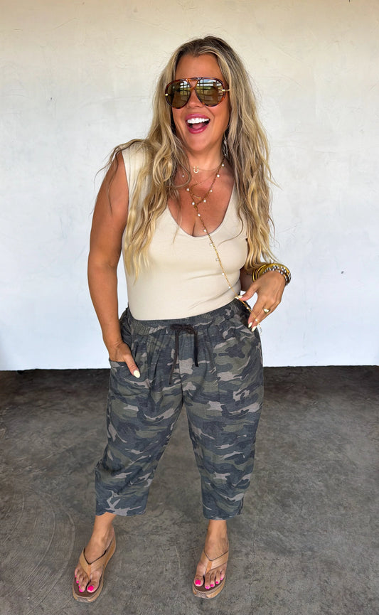 LIMITED QUANTITIES // PREORDER: KEATON TERRY CAMO PANTS // eta November