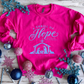 A Thrill of Hope Sweatshirt - Pink