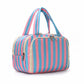FLASH DEAL // PREORDER: Striped Toiletry Organizing Bag *MANY COLORS* // eta early November