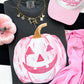 PREORDER: Pink Jack O Lantern Tee OR Long Sleeve Tee / ships in 2-3 weeks