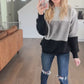Sindra Color Block Sweater