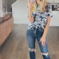 Classic Camo Tee in Blues
