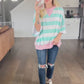 Mint Sugar Rush Colorblock Tee