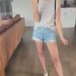 Chelsea Ruffle Stripe Tank
