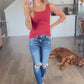 Basically Perfect Wide Strap Tank