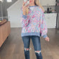 Meadow Breeze Floral Pullover