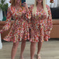 Fall Dream V-Neck Dress