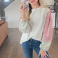My Casual Cutie Grey Patchwork Top
