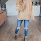 Larson Crochet Knit Pullover