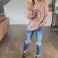 Floral & Peace Pullover