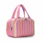 FLASH DEAL // PREORDER: Striped Toiletry Organizing Bag *MANY COLORS* // eta early November