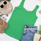 Rachel Ribbed Tank - Kelly Green