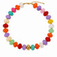 SHIPS FAST // Beaded Necklaces - Multiple Colors with Gold Heart // ships in about a week